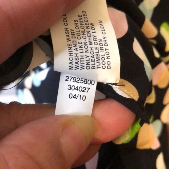 GAP Vintage Y2K Double Breasted Black Tan Piping Belted Cotton Trench Coat- L - Picture 15 of 16